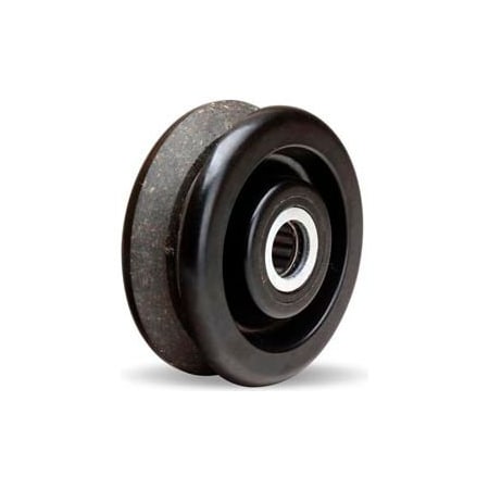 Hamilton Casters Hamilton Plastex V-Groove Wheel 4 x 1-1/2 - 3/4" Roller Bearing W-415-PV-3/4